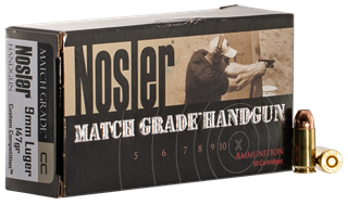 Nosler 51325 Match Grade 9mm Luger